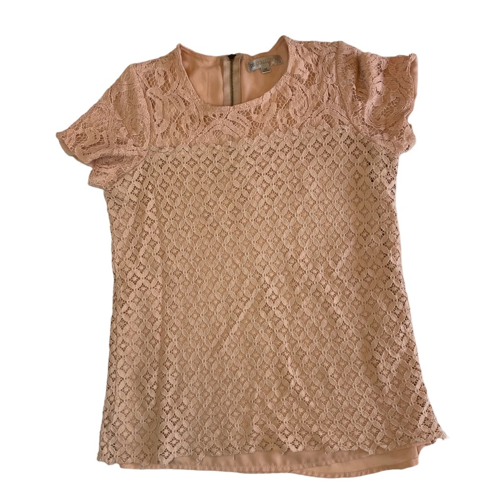 De Collection Lace Pink Top